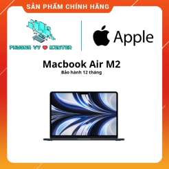 MacBook Air M2 13.6 inch 8CPU 8GPU 8GB/256GB - Hàng CPO - Chính Hãng Apple