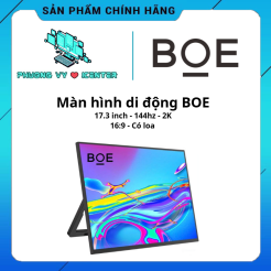 Màn Hình Di Động BOE 17.3 inch - Tỷ Lệ 16:9 - 2k - 144Hz