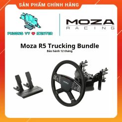 Bộ Vô Lăng Đua Xe Moza R5 Truck - Bundle - Hàng Chính Hãng - New Seal - Bảo Hành 12 Tháng