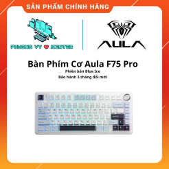 Bàn Phím Cơ Aula F75 Pro Blue Ice