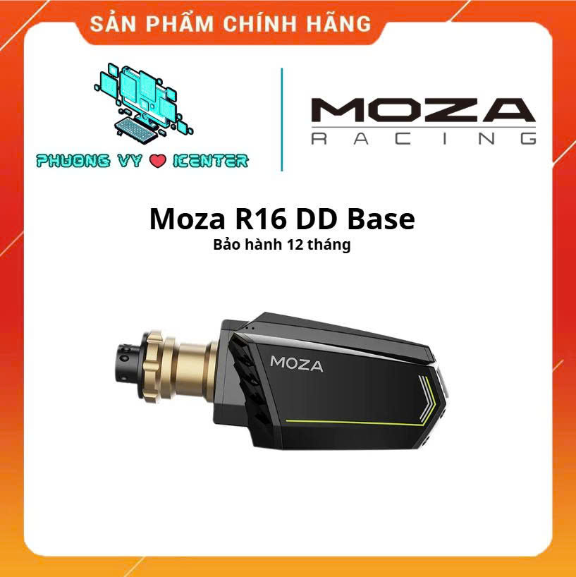 Hộp số động cơ Moza R16 DD Base - Hàng Chính Hãng - Bảo Hành 12 Tháng - Full VAT