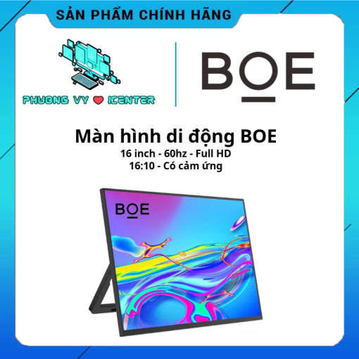 Màn Hình Di Động BOE 16 inch -16:10 – FHD – IPS – Có Cảm Ứng – 60HZ