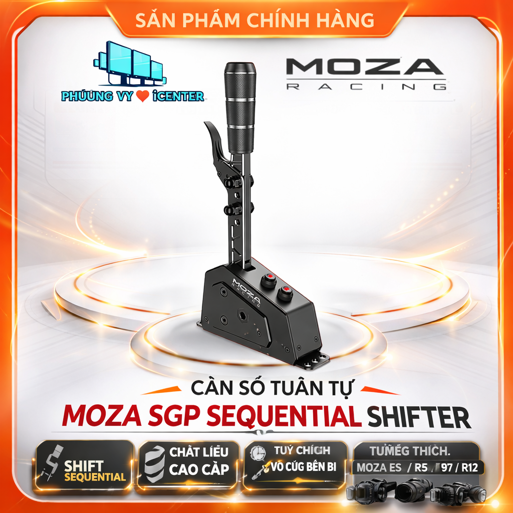 CẦN SỐ TUẦN TỰ MOZA SGP SEQUENTIAL SHIFTER