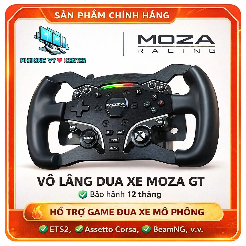 VÔ LĂNG TÙY CHỈNH MOZA ES FORMULA WHEEL