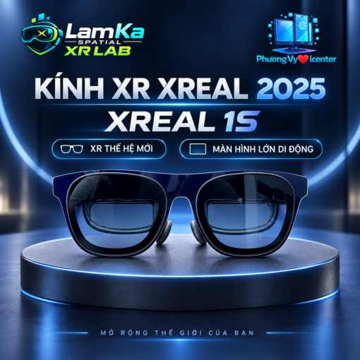 Kính XR XREAL 1S hỗ trợ 3DoF và Real 3D