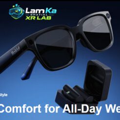 Phụ Kiện Rokid Ai Glasses RV101 - Hộp Sạc - Viên Sạc - Gọng Cận Rokid - Hàng Chính Hãng - New Seal