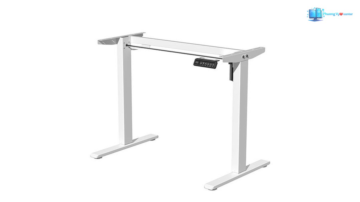Bàn nâng hạ Manson Omni Desk phiên bản màu trắng