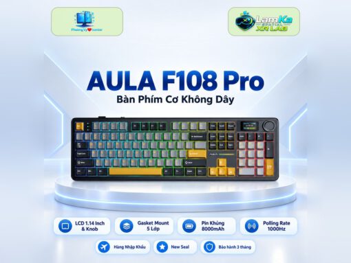 Bàn Phím Cơ Aula F108 Pro