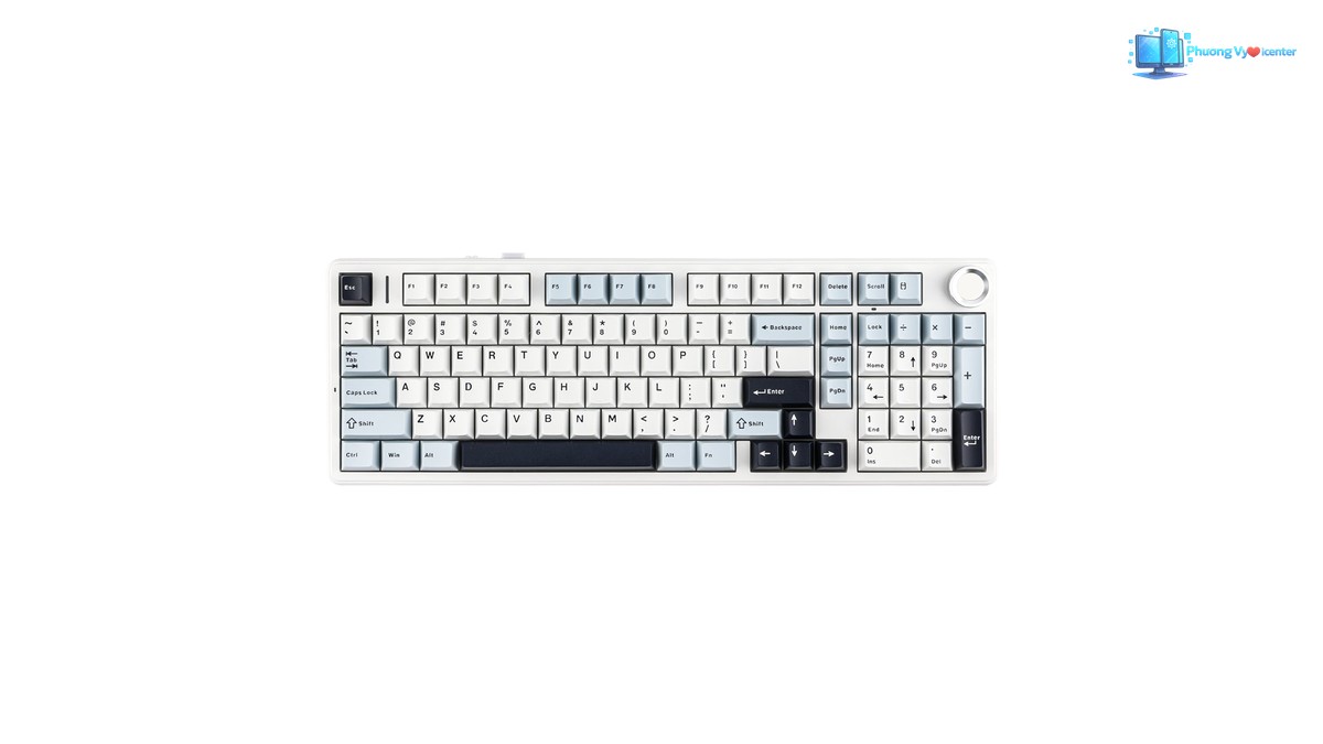 AULA F99 Pro V1 trong ảnh chụp cận chi tiết bàn phím