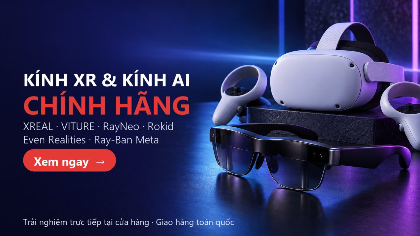 Banner Kính XR và kính AI chính hãng – PhươngVy❤️icenter