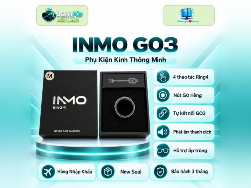 Bộ Phụ Kiện Cho Kính INMO Go3: Ring INMO 4 - INMO Speaker - Gọng Cận INMO