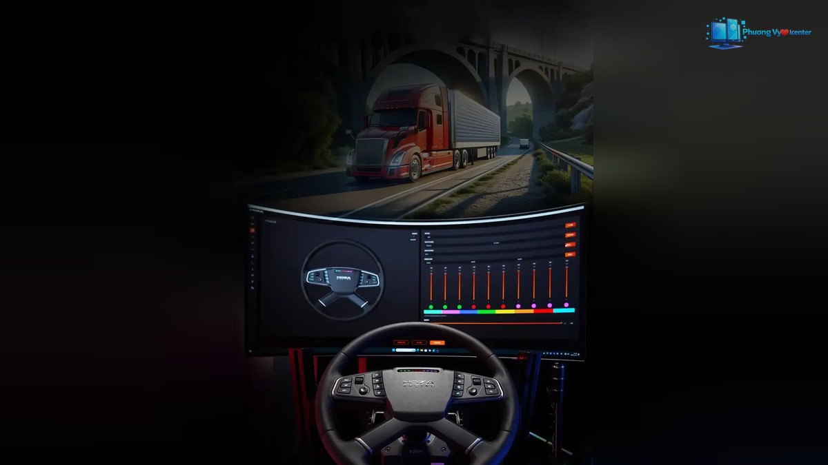 MOZA R5 Trucking Bundle với phần giới thiệu điều chỉnh khoảng cách bàn đạp