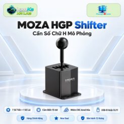 Cần số MOZA HGP Shifter trên đế tròn với nền công nghệ