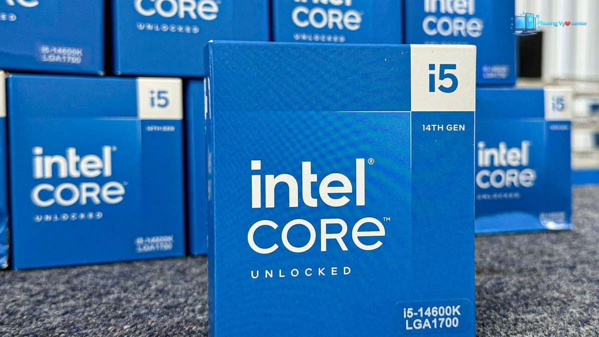 Hình sản phẩm CPU Intel Core i5-14600K phiên bản mở khóa hệ số nhân
