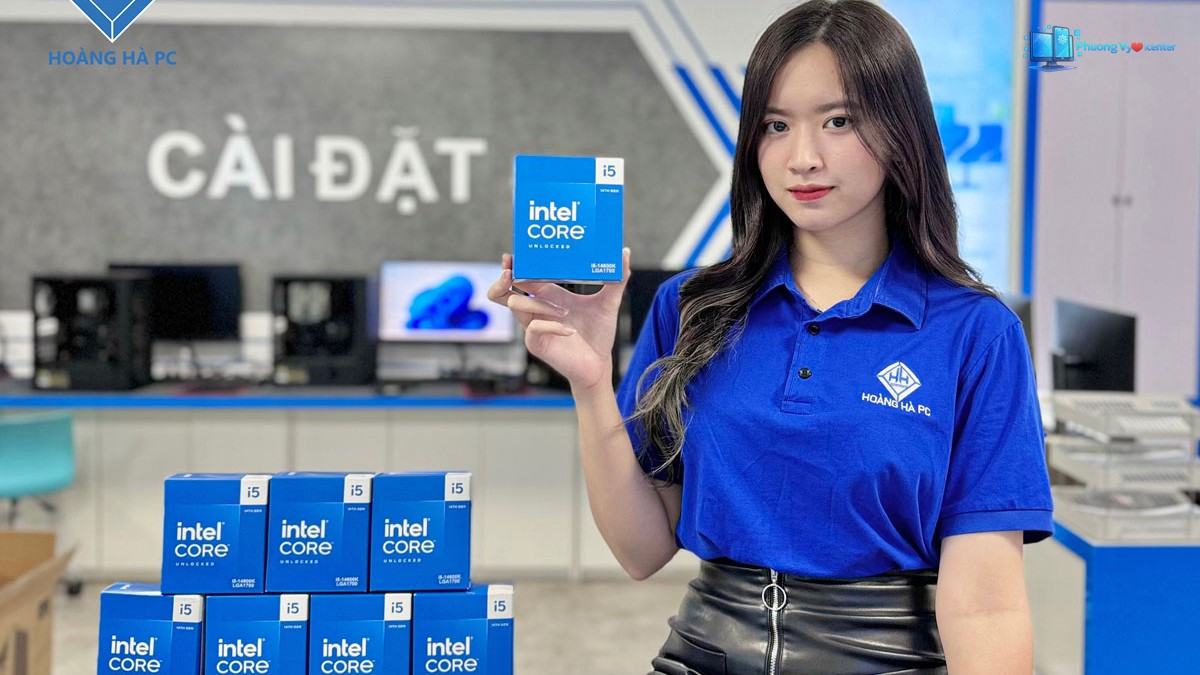 Hình sản phẩm CPU Intel Core i5-14600K trong phần giới thiệu hiệu năng