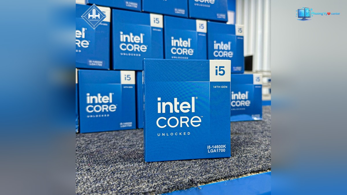 Hình sản phẩm CPU Intel Core i5-14600K phiên bản mở khóa hệ số nhân