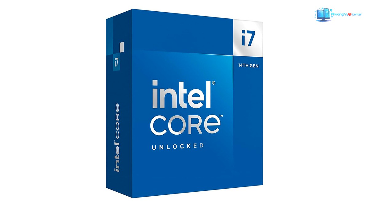 CPU Intel Core i7-14700K được giới thiệu với cấu hình 20 nhân, 28 luồng