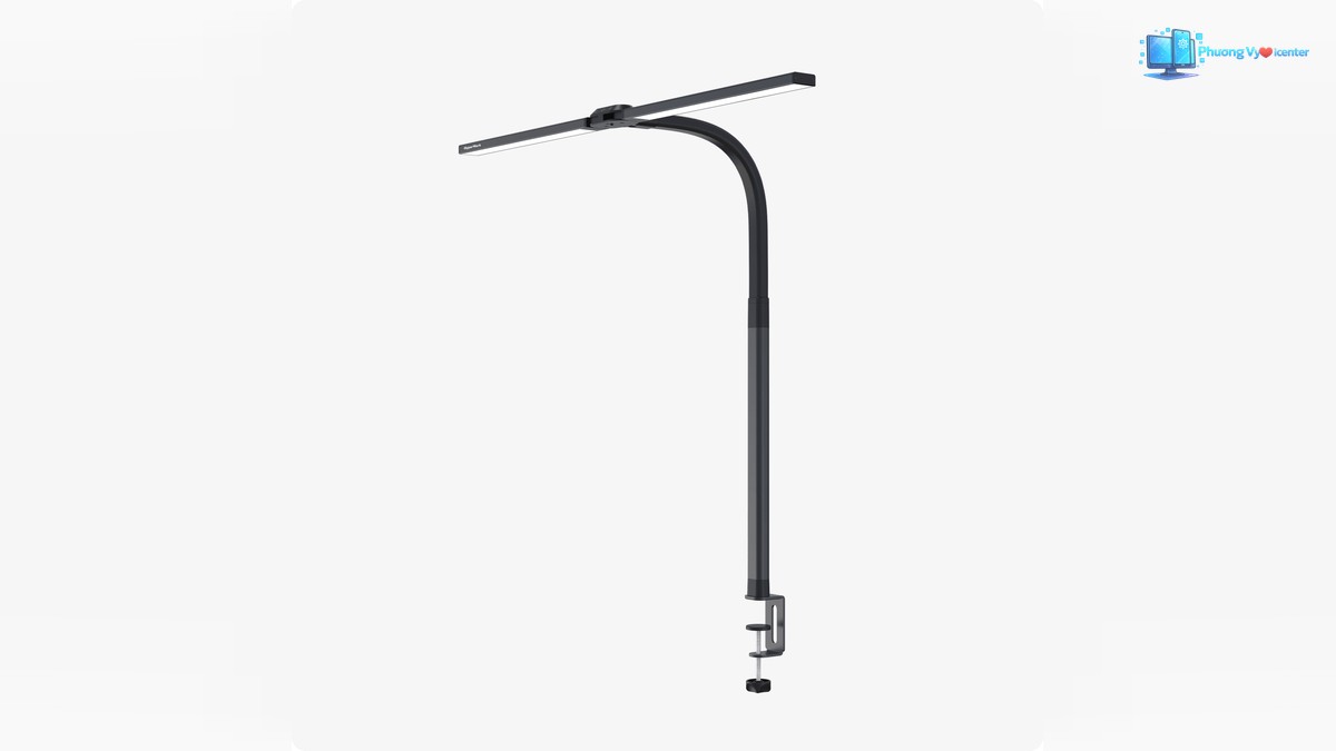 Thiết kế đèn kẹp bàn HyperWork Luna DL01 phiên bản Đen