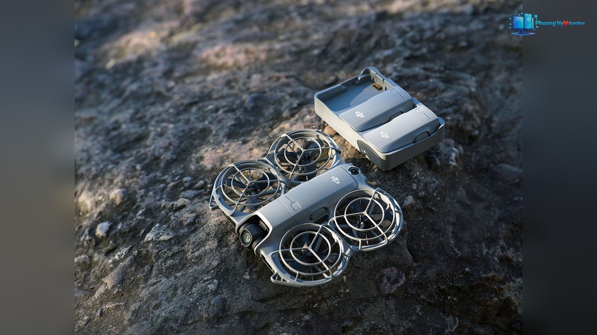 DJI Neo 2 trong hình minh họa quy trình sử dụng và quản lý dữ liệu