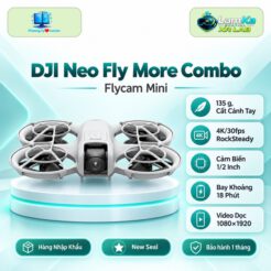 Flycam DJI Neo Fly More Combo trên đế tròn với nền công nghệ