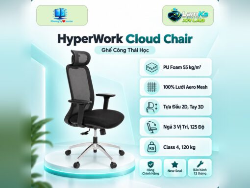 Ghế Công Thái Học Cloud Chair