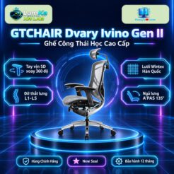 Ghế Công Thái Học Shihoo Gtchair Dvary Ivino Gen II – Chính Hãng – Bảo Hành 5 năm