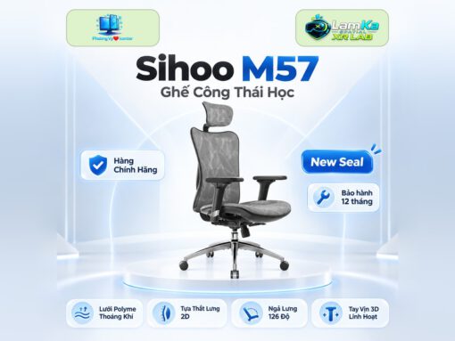 Ghế Công Thái Học Shihoo M57 – Chính Hãng – Bảo Hành 3 năm
