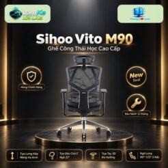 Ghế Công Thái Học Shihoo M90 – Chính Hãng – Bảo Hành 3 năm