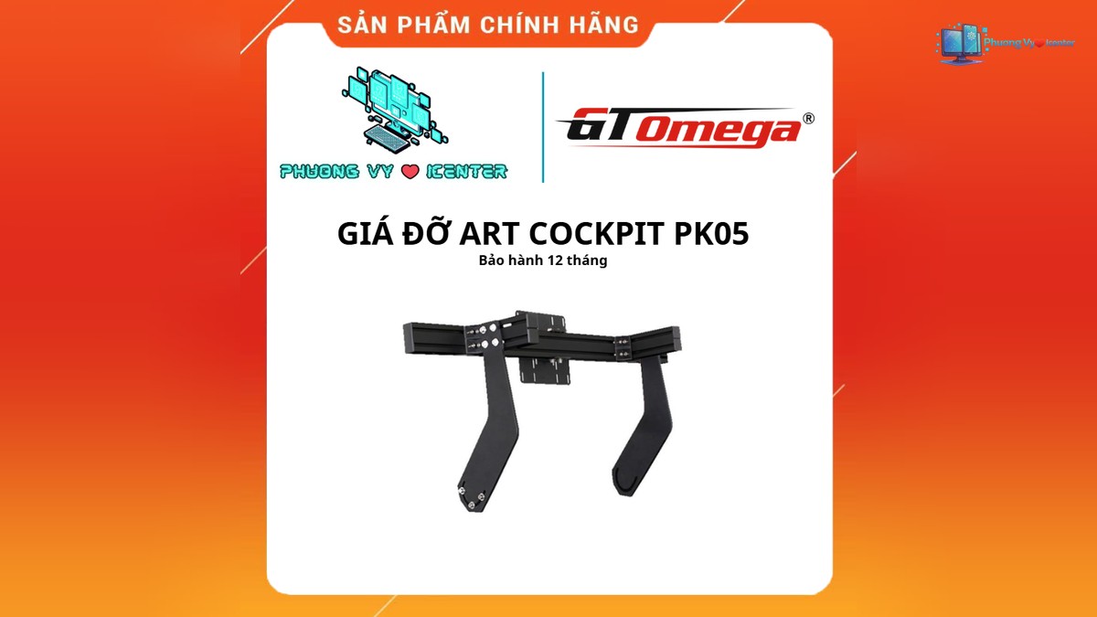 Giá đỡ một màn hình Art Cockpit PK05 dành cho khung nhôm định hình
