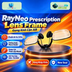 Gọng cận RayNeo Prescription Lens Frame trên đế tròn với nền công nghệ