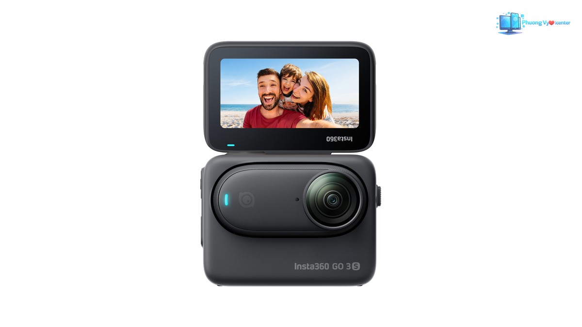 Insta360 GO 3S với thiết kế camera hành động mini nhỏ gọn