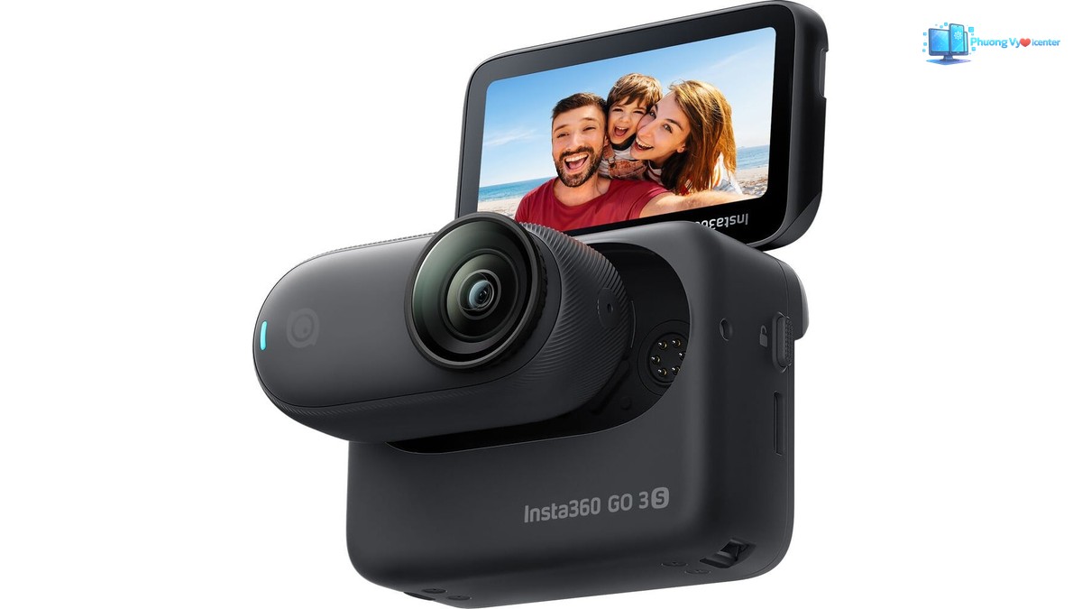 Máy quay hành động mini Insta360 GO 3S cùng Action Pod