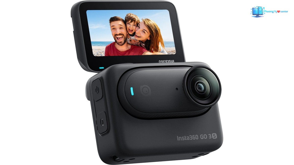 Insta360 GO 3S dạng máy quay mini đi cùng Action Pod