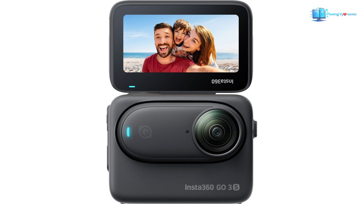 Máy quay mini Insta360 GO 3S và hộp Action Pod