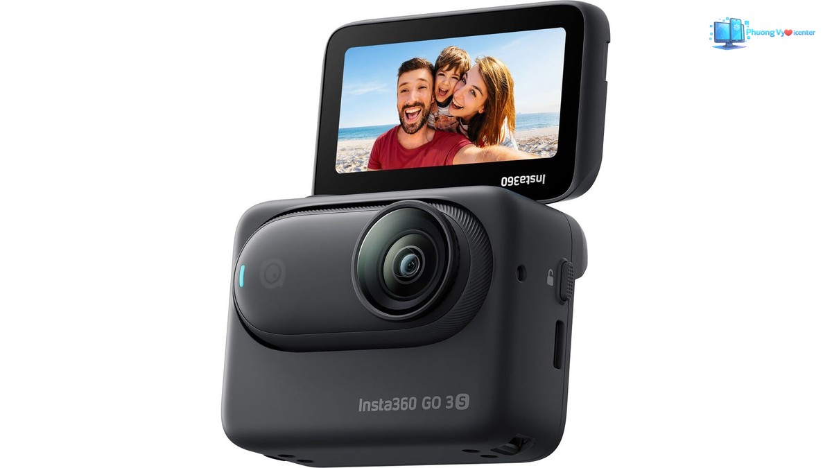 Insta360 GO 3S cùng Action Pod trong bộ máy quay mini