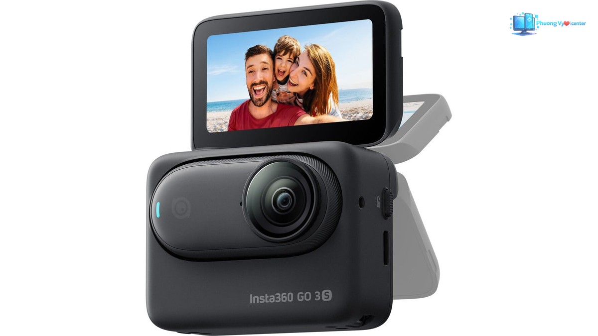 Bộ máy quay Insta360 GO 3S với Action Pod đi kèm