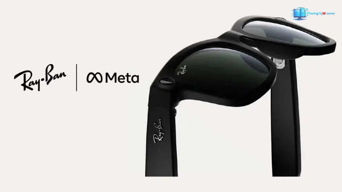 Ray-Ban Meta Wayfarer Matte Black tròng Polarized Graphite