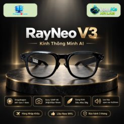 Kính thông minh RayNeo V3 gọng đen nhìn chính diện