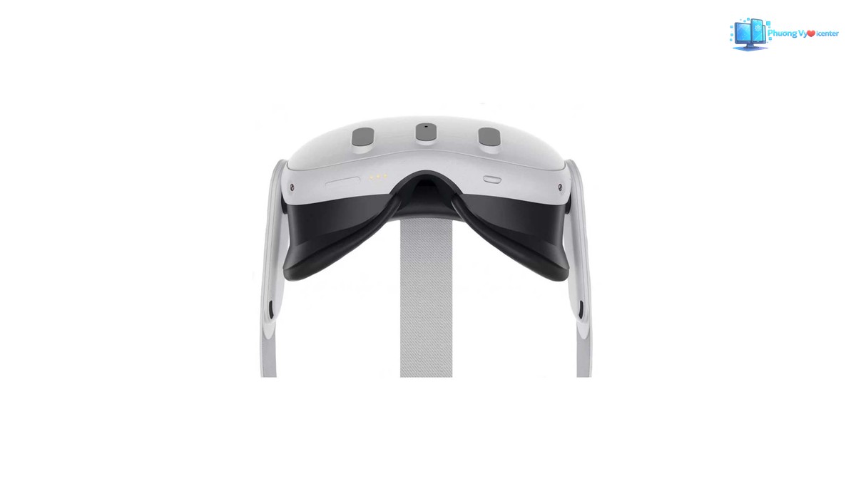 Kính thực tế ảo Meta Quest 3 512GB màu trắng nhìn nghiêng