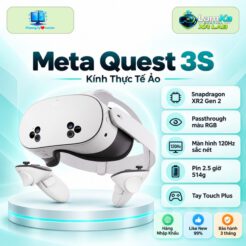 Kính thực tế ảo Meta Quest 3S trên nền trắng, ảnh sản phẩm dùng làm ảnh đại diện