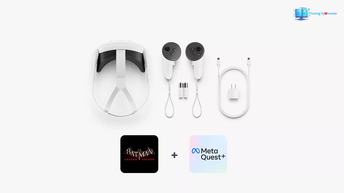 Kính thực tế ảo Meta Quest 3S 128GB dùng cho game VR và giải trí