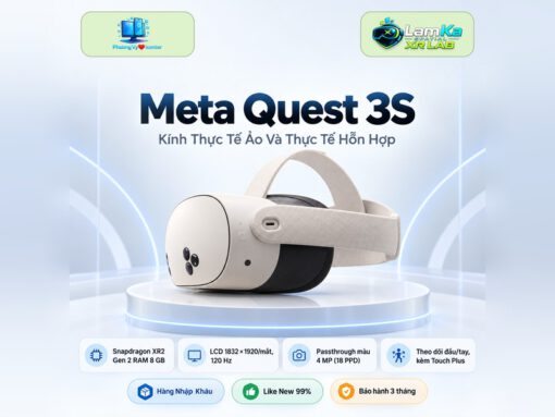 Kính Thực Tế Ảo Meta Quest 3s - New & Like New - Hàng Chính Hãng - Bảo Hành 3 Tháng