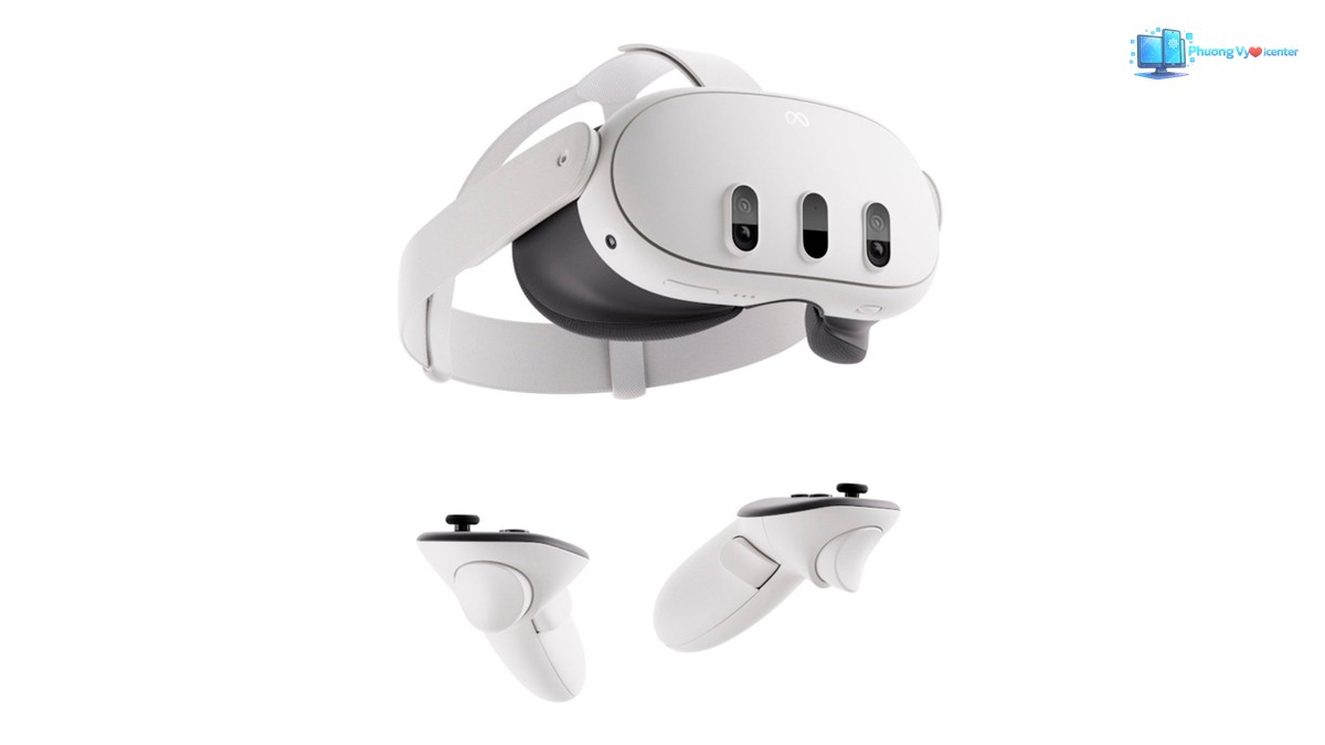 Meta Quest 3 minh họa mẫu kính thực tế ảo hỗn hợp
