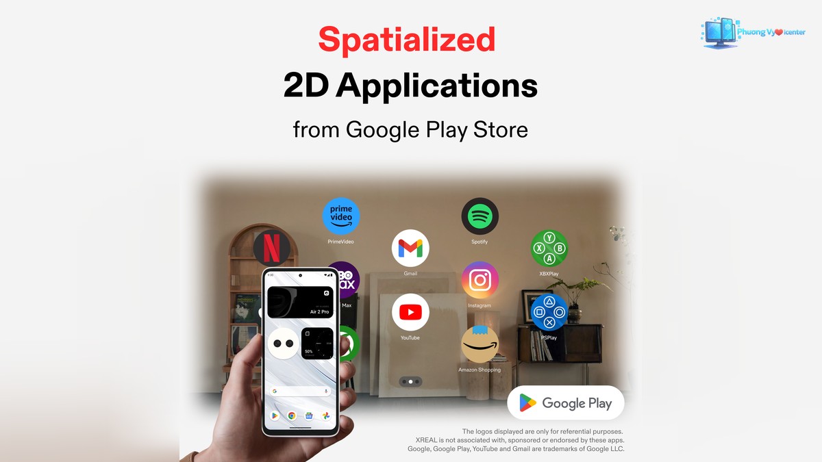 XREAL Beam Pro dùng cho trải nghiệm điện toán không gian