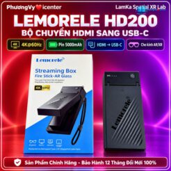 Lemorele Straming Box Fire Stick for AR Glass – Bộ chuyển HDMI sang Type-C HD200 – ảnh 2
