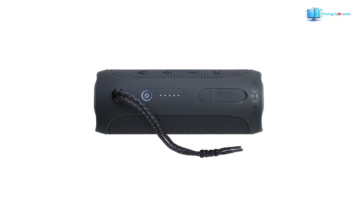 JBL Flip Essential 2 màu Gun Metal nhìn từ mặt sau