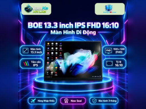Màn hình di động BOE trên đế tròn với nền công nghệ