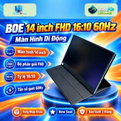 Màn hình di động BOE với bề mặt nhám và khung hình 16:10