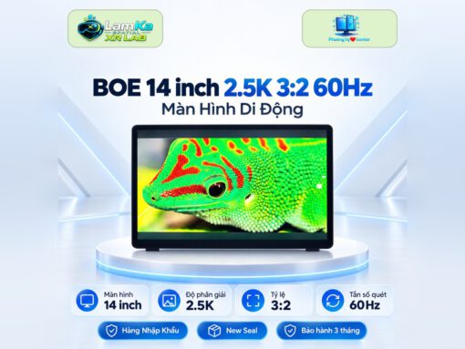 Màn hình di động BOE trên đế tròn với nền công nghệ