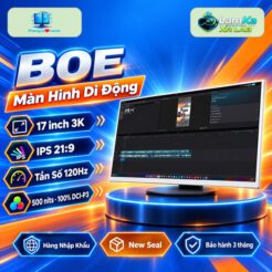 Màn hình di động BOE 17 inch trên đế tròn với nền công nghệ